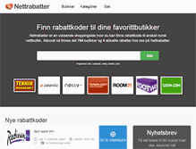 Tablet Screenshot of nettrabatter.com